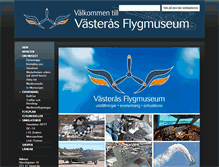 Tablet Screenshot of flygmuseum.com